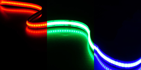 Dải đèn LED RGB CCT 24v 3m Keo dán dải đèn Led Flex mật độ thấp 5m mỗi cuộn