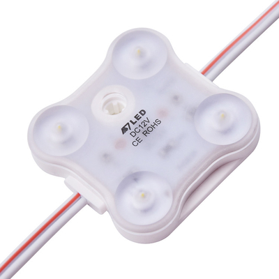 3000/4000/6500K DC12V 1.8W 4 Leds Module Tốt nhất cho hộp độ sâu 80-200mm