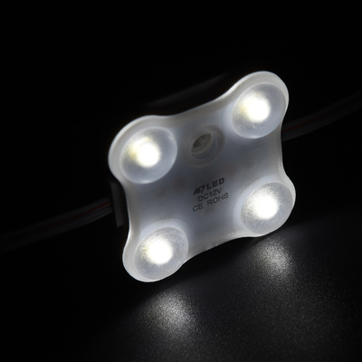 3000/4000/6500K DC12V 1.8W 4 Leds Module Tốt nhất cho hộp độ sâu 80-200mm