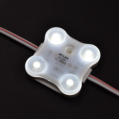 3000/4000/6500K DC12V 1.8W 4 Leds Module Tốt nhất cho hộp độ sâu 80-200mm