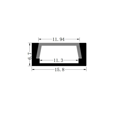 Diy LED Profile Aluminium Channel cho các dải LED