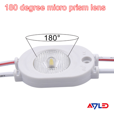 Công suất cao IP67 DC12V 1 LED Mô-đun LED  ống kính nhỏ 2835 170 độ