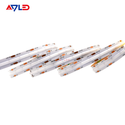UL Flexible LED Strip Famous Chip 24V Ultra Thin Silicone 10mm PCB board IP20 528 đèn LED cob