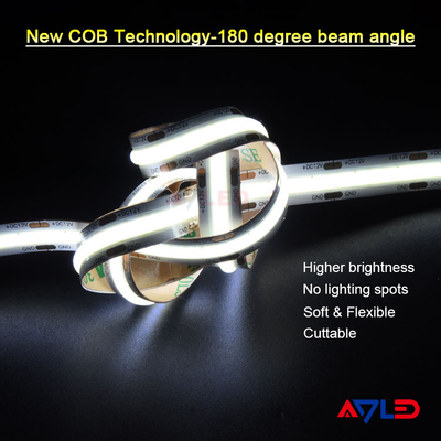 3000k CRI90 Cob Soft Light Giá tốt 5Meter / Reel 528LEDS