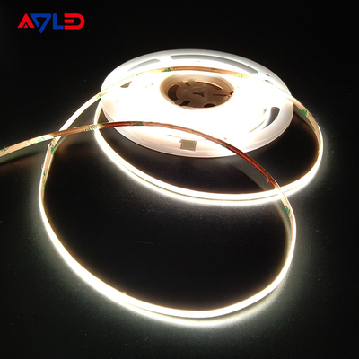 3MM Dải ánh sáng LED siêu mỏng COB Cắt hàn mật độ cao không chấm theo các bước