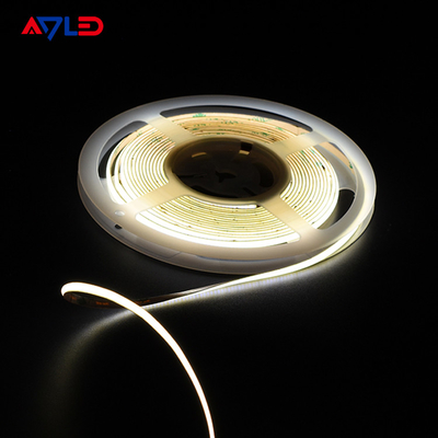Độ dày đặc cao 528LED / M Ultra mỏng 4,5mm Dải đèn LED linh hoạt COB ((Chip-On-Board) Đèn cho tủ, chiếu sáng kệ
