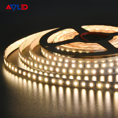 Đèn LED dải trang trí SMD 2835 Băng 3M có thể điều chỉnh độ sáng 3000K 6500K 12V 24V cho phòng ngủ