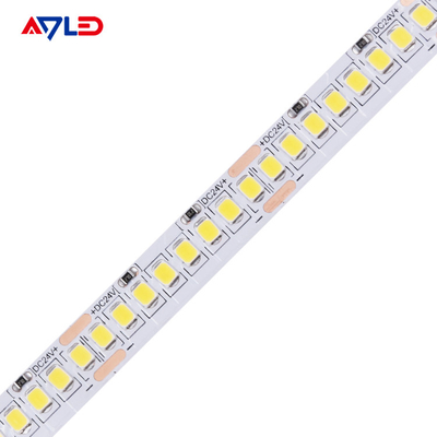 Đèn LED dải cắt 6500K Màu trắng ấm 24V không thấm nước dưới ánh sáng tủ