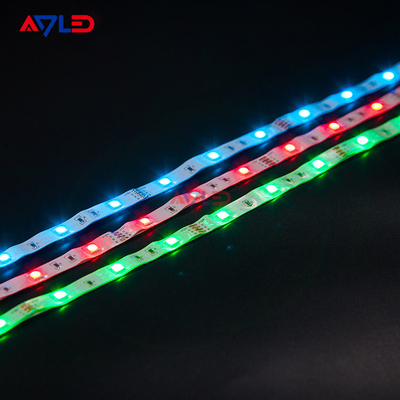 30leds / M SMD 5050 RGB LED Strip High Lumen RGB Flexible Led Strip Light cho nội thất