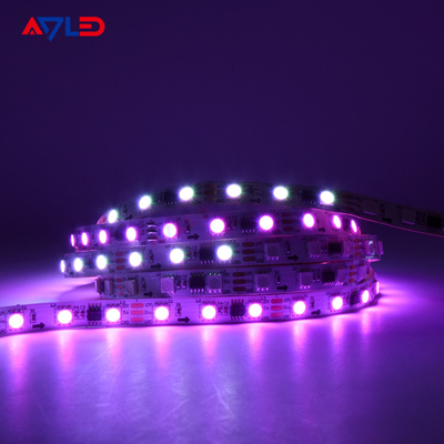 Màu mơ màng LED ánh sáng thông minh Dải điểm ảnh Băng kỹ thuật số có thể địa chỉ riêng WS2811
