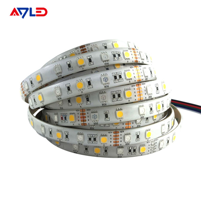 Thay đổi màu sắc dải đèn LED có thể định địa chỉ thông minh RGB W Trắng 24V DC 5050 Chống thấm nước