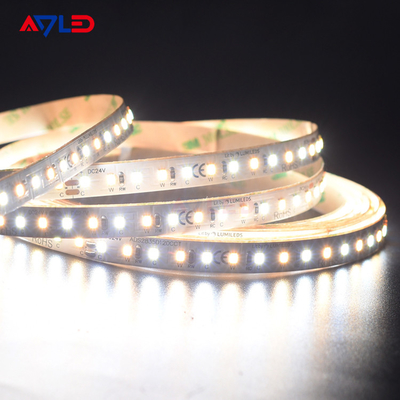 10mm Dải LED trắng có thể điều chỉnh được Ánh sáng trắng ấm CCT 2835 Lumileds IP67 IP68