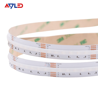 COB 840 đèn LED RGB CCT Led Strip 16W / M Đèn sáng cao không chấm màu FOB LED cho trang trí phòng trong nhà