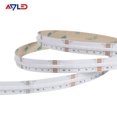UL được liệt kê Đèn LED dải chống nước Dải đèn LED linh hoạt DC24V Dotless RGB CCT COB