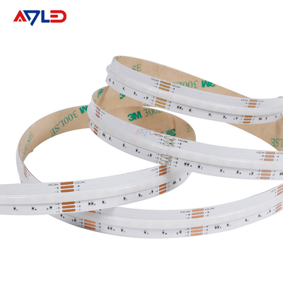 COB 840 đèn LED RGB CCT Led Strip 16W / M Đèn sáng cao không chấm màu FOB LED cho trang trí phòng trong nhà