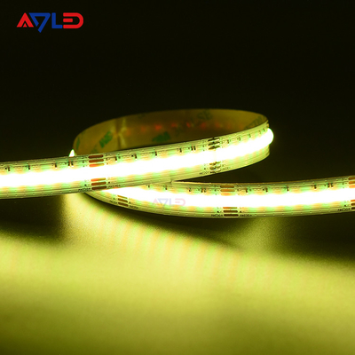 Đèn dải LED COB 24V Chống nước IP67 Ống silicon Dải LED CCT RGB liên tục