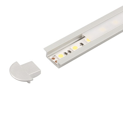 1606B kênh nhôm nhúng cho đèn LED Nhiều kiểu dáng và kích thước Dải khuếch tán cho đèn LED