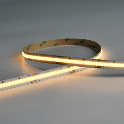 8W / M FCOB CCT 640 đèn LED Light Strip mật độ cao linh hoạt FOB COB 10mm PCB Board với đường thẳng có thể tắt