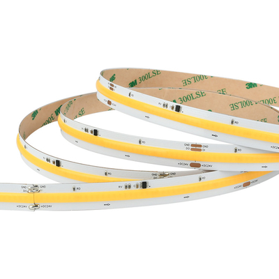 Đèn màu trắng có thể điều chỉnh LED Flex Strip 2700K Đen ấm đến 6500K Đen mát cho ánh sáng nội thất