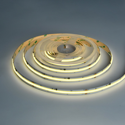 Đèn màu trắng năng động có thể điều chỉnh COB LED Strip 24V Khả năng phát ra ánh sáng liền mạch Các tùy chọn màu trắng sôi động Ánh sáng tuyến tính