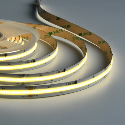 Đèn dải LED màu trắng tinh khiết COB kỹ thuật số 3000K 4000K 6500K 16.4ft 24V đèn băng