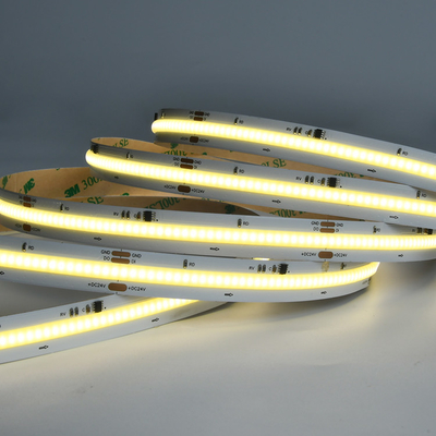 14W / M LED Đèn dải COB kỹ thuật số màu trắng tinh khiết 420 LED IP20 24V 5 mét mỗi cuộn