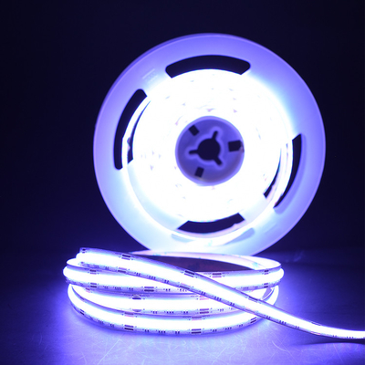 Full Color Dotless DC12V 810leds COB Strip Light mật độ cao linh hoạt có thể tắt IP20