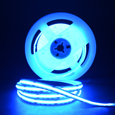 Full Color Dotless DC12V 810leds COB Strip Light mật độ cao linh hoạt có thể tắt IP20