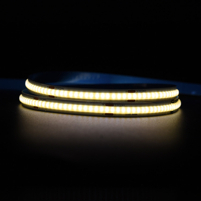 Ánh sáng dải LED COB linh hoạt với 320 đèn LED trong 3000K 4000K hoặc 6500K CE và RoHS chứng nhận 24V hoặc 12V
