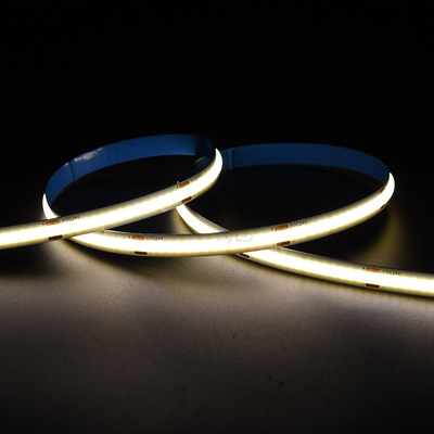 Mật độ cao không chấm 480Leds linh hoạt COB Strip Light COB LED Strip 5Meters / Reel 8MM 12V/24V