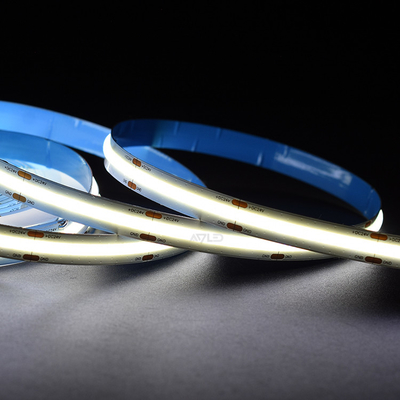 đèn băng led5M Dot Free Uniform Illumination Chip trên tàu đèn dải led 12W / M Dải LED linh hoạt Cob 12Vtape lig