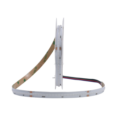 Giải pháp chiếu sáng dẫn cho siêu thị linh hoạt &amp; chống nước 15W / M 528LEDS đèn Cob RGB