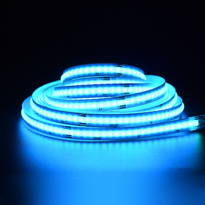 5 mét màu đầy đủ mật độ LED cao DC12V 630LEDs/M RGB COB LED Strip Light IP20