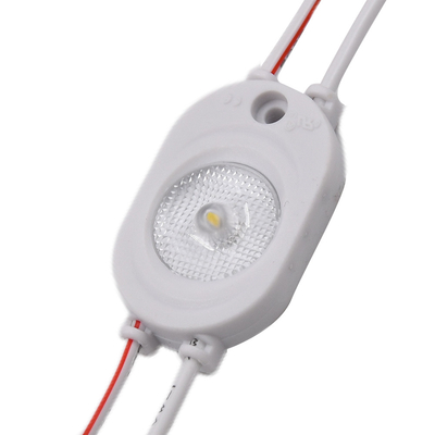 5 năm tuổi thọ ngoài trời / trong nhà chống nước DC12V 1W 1 chip Màu trắng 2835 SMD LED Module