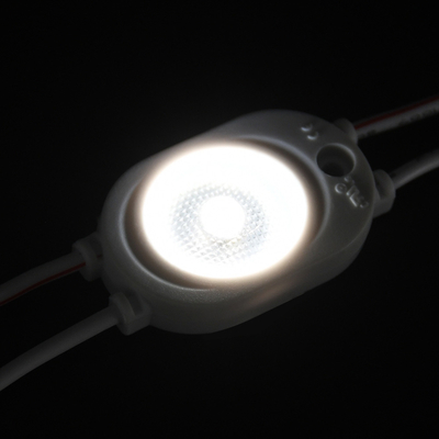 5 năm tuổi thọ ngoài trời / trong nhà chống nước DC12V 1W 1 chip Màu trắng 2835 SMD LED Module