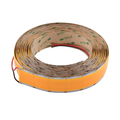 300LSE tự dính IP20 miễn phí uốn cong tùy ý siêu sáng mật độ cao dây chuyền linh hoạt Cob băng 1600 LED
