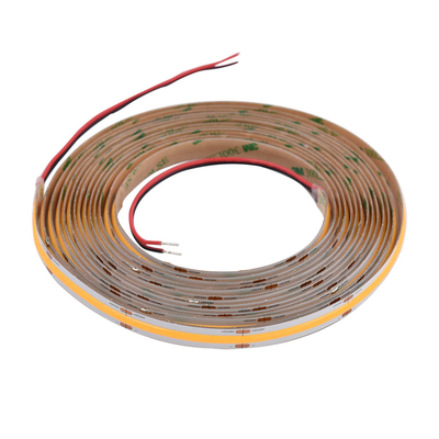 528LEDs Per Meter Cob Led Strip Light 10W / M 12v/24v Đèn băng LED màu trắng ấm và mát