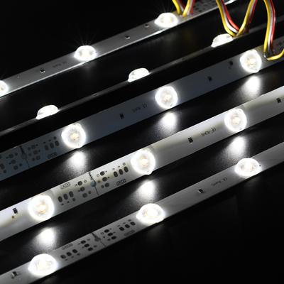 3030 2835 dải đèn LED cho hộp đèn SEG độ căng dệt CCT(3000-7500K) Banne cuộn góc 178beam