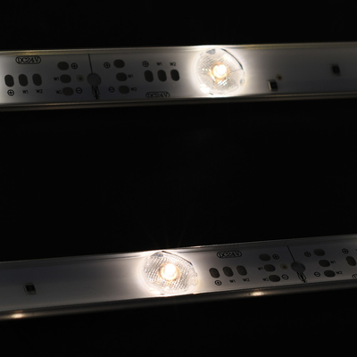 UL CE ROHS đã phê duyệt chiều dài tùy chỉnh 24v 12LED / m dải đèn led phản chiếu khuếch tán có thể tùy chỉnh đèn nền nổi bật của nhà sản xuất