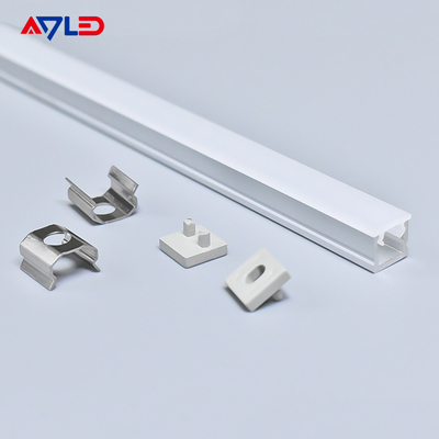 0606 LED Aluminium Profile LED Strip Profile Channel Light Diffuser Extrusion Channel cho dải LED