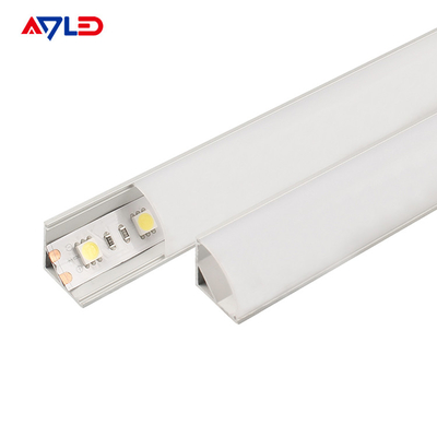 Profile LED Strip Channel Light Diffuser Corner Extrusion Channel Profile LED Aluminium cho dải LED