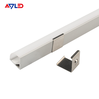 Profile LED Strip Channel Light Diffuser Corner Extrusion Channel Profile LED Aluminium cho dải LED