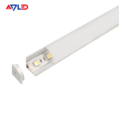 Đường dẫn LED Strip Profile Channel Light Diffuser Corner Extrusion Channel ADP-1616B cho dải LED