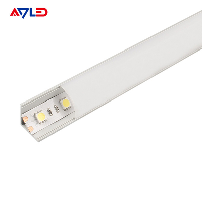 Đường dẫn LED Strip Profile Channel Light Diffuser Corner Extrusion Channel ADP-1616B cho dải LED