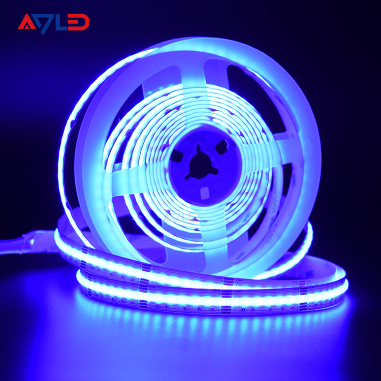 COB 840 đèn LED RGB CCT Led Strip 16W / M Đèn sáng cao không chấm màu FOB LED cho trang trí phòng trong nhà