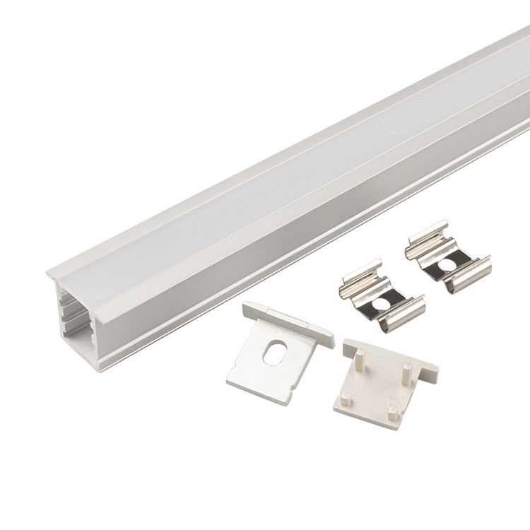 1215B Profile bề mặt Profile nhôm anodized nhẹ với thùng rửa nhiệt tốt cho văn phòng phòng hội nghị