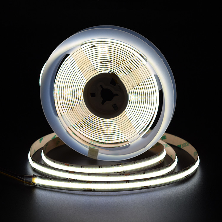 Chuyên nghiệp 5m 10m 12v 24v CCT Cob Light Strip Trong Stock Cob Led Strip