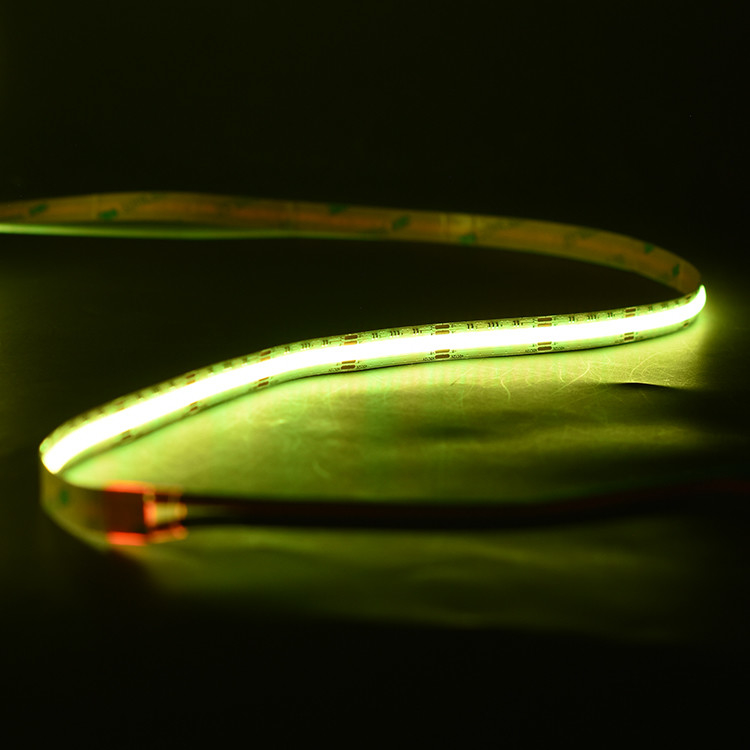 Full Color DC12V 810 leds COB Strip Light mật độ cao linh hoạt có thể tắt IP20