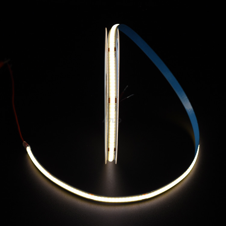 320 đèn LED Flexible COB LED Strip Light ở 3000K/4000K/6500K CE và RoHS được chứng nhận 24V/12V