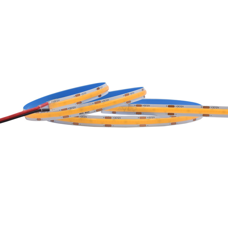 COB Đèn dải LED chống nước dẫn dải linh hoạt Dải ánh sáng 480LEDs / M 5M / 16.4FT DC24V cuộn đến cuộn đèn LED